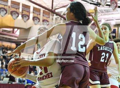 Thumbnail 1 in La Salle Academy vs. Juanita Sanchez Complex (RIIL Division 1 Final) photogallery.