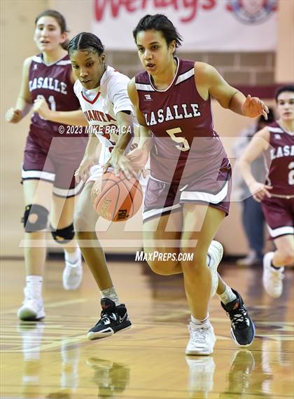 Thumbnail 3 in La Salle Academy vs. Juanita Sanchez Complex (RIIL Division 1 Final) photogallery.
