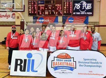 Thumbnail 1 in La Salle Academy vs. Juanita Sanchez Complex (RIIL Division 1 Final) photogallery.