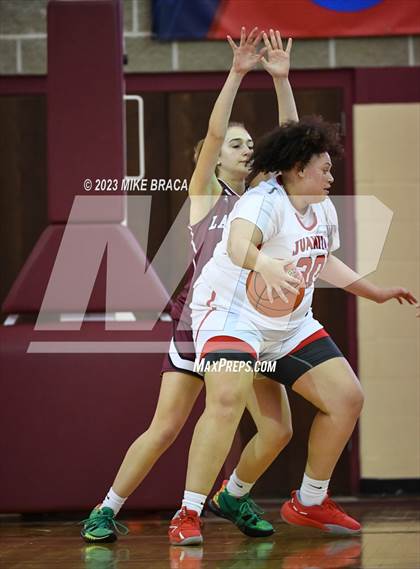 Thumbnail 1 in La Salle Academy vs. Juanita Sanchez Complex (RIIL Division 1 Final) photogallery.