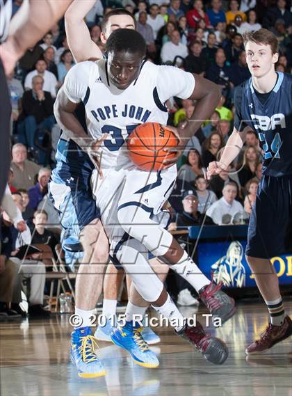 Thumbnail 3 in Pope John XXIII vs. Christian Brothers Academy (NJSIAA Non-Public A Final)  photogallery.