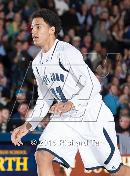 Thumbnail 1 in Pope John XXIII vs. Christian Brothers Academy (NJSIAA Non-Public A Final)  photogallery.