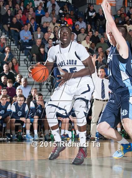Thumbnail 3 in Pope John XXIII vs. Christian Brothers Academy (NJSIAA Non-Public A Final)  photogallery.