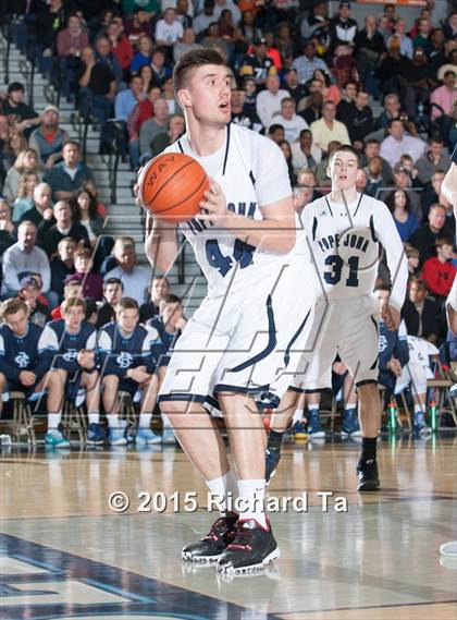 Thumbnail 3 in Pope John XXIII vs. Christian Brothers Academy (NJSIAA Non-Public A Final)  photogallery.