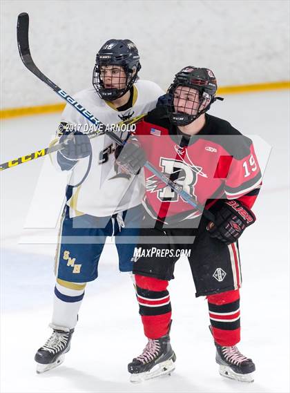 Thumbnail 3 in Reading Memorial vs. St. Mary's (MIAA Division 2 North Round 1) photogallery.
