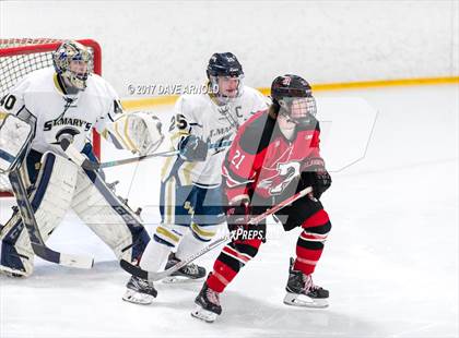 Thumbnail 2 in Reading Memorial vs. St. Mary's (MIAA Division 2 North Round 1) photogallery.