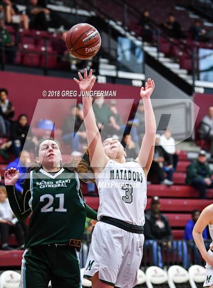 Thumbnail 2 in Sacred Heart Cathedral Preparatory @ Miramonte (CIF NorCal D1 Regional Final) photogallery.