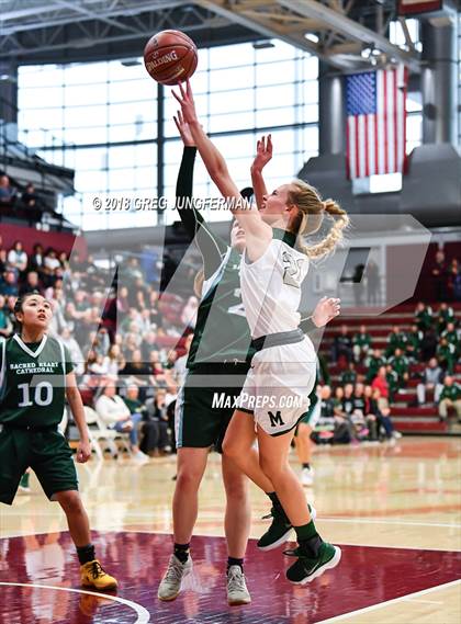 Thumbnail 2 in Sacred Heart Cathedral Preparatory @ Miramonte (CIF NorCal D1 Regional Final) photogallery.