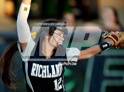 Thumbnail 3 in Richland vs V.R. Eaton Game 2 photogallery.