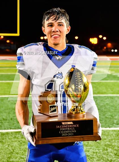 Thumbnail 2 in Yuma Catholic vs. Snowflake (AIA 3A Final Awards) photogallery.