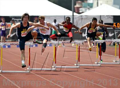 Thumbnail 1 in Arcadia Invitational (300 M Hurdles) photogallery.