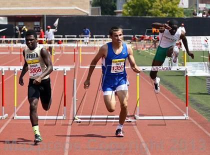 Thumbnail 3 in Arcadia Invitational (300 M Hurdles) photogallery.