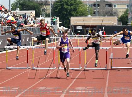 Thumbnail 2 in Arcadia Invitational (300 M Hurdles) photogallery.