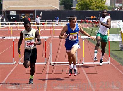 Thumbnail 2 in Arcadia Invitational (300 M Hurdles) photogallery.