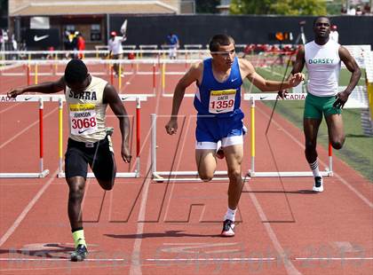 Thumbnail 3 in Arcadia Invitational (300 M Hurdles) photogallery.