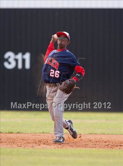 Thumbnail 2 in Allen vs. Southlake Carroll  photogallery.