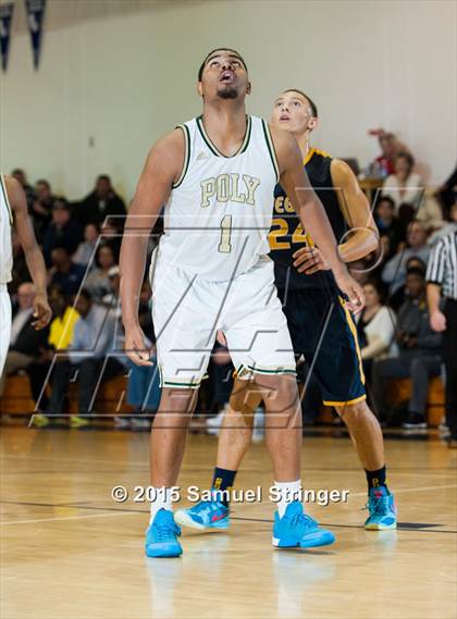 Thumbnail 3 in Long Beach Poly vs. Gregori (Modesto Christian Holiday Hoops Classic) photogallery.