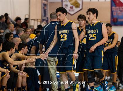 Thumbnail 3 in Long Beach Poly vs. Gregori (Modesto Christian Holiday Hoops Classic) photogallery.