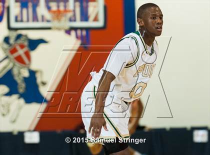 Thumbnail 3 in Long Beach Poly vs. Gregori (Modesto Christian Holiday Hoops Classic) photogallery.