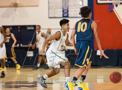 Thumbnail 2 in Long Beach Poly vs. Gregori (Modesto Christian Holiday Hoops Classic) photogallery.