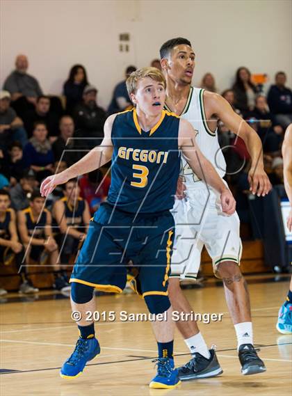 Thumbnail 3 in Long Beach Poly vs. Gregori (Modesto Christian Holiday Hoops Classic) photogallery.