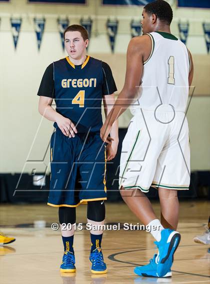 Thumbnail 2 in Long Beach Poly vs. Gregori (Modesto Christian Holiday Hoops Classic) photogallery.