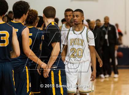 Thumbnail 1 in Long Beach Poly vs. Gregori (Modesto Christian Holiday Hoops Classic) photogallery.