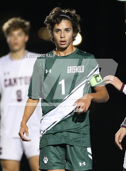Thumbnail 1 in Griswold vs. Canton (CIAC Class S Semifinal) photogallery.