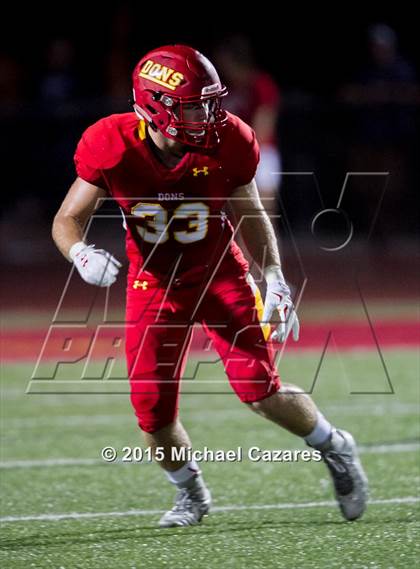 Thumbnail 1 in Santa Margarita @ Cathedral Catholic (Brothers in Arms Classic) photogallery.