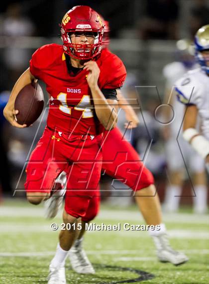 Thumbnail 2 in Santa Margarita @ Cathedral Catholic (Brothers in Arms Classic) photogallery.