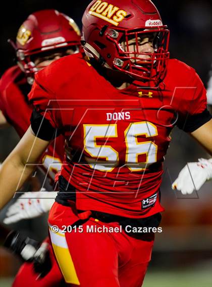 Thumbnail 1 in Santa Margarita @ Cathedral Catholic (Brothers in Arms Classic) photogallery.