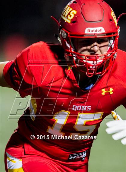 Thumbnail 1 in Santa Margarita @ Cathedral Catholic (Brothers in Arms Classic) photogallery.