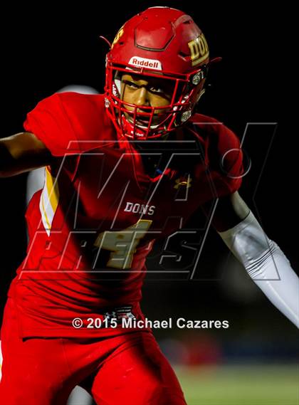 Thumbnail 3 in Santa Margarita @ Cathedral Catholic (Brothers in Arms Classic) photogallery.
