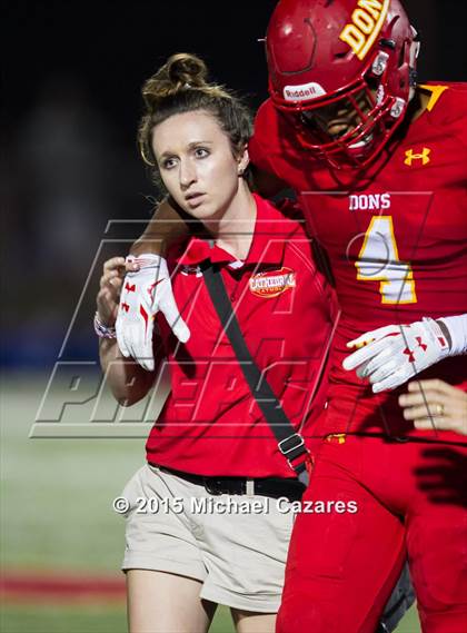 Thumbnail 1 in Santa Margarita @ Cathedral Catholic (Brothers in Arms Classic) photogallery.