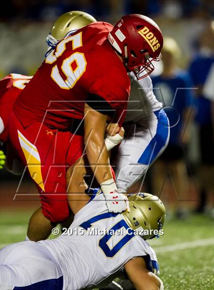 Thumbnail 1 in Santa Margarita @ Cathedral Catholic (Brothers in Arms Classic) photogallery.