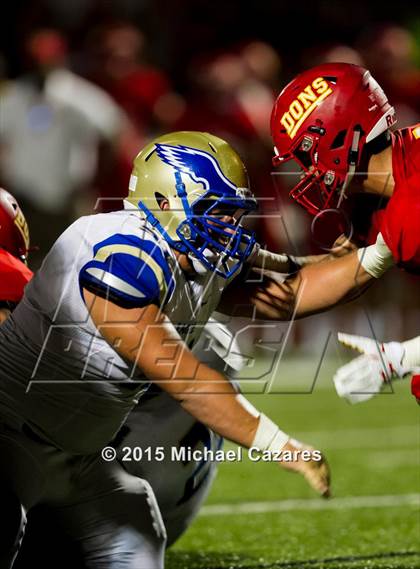 Thumbnail 1 in Santa Margarita @ Cathedral Catholic (Brothers in Arms Classic) photogallery.