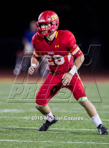 Thumbnail 1 in Santa Margarita @ Cathedral Catholic (Brothers in Arms Classic) photogallery.