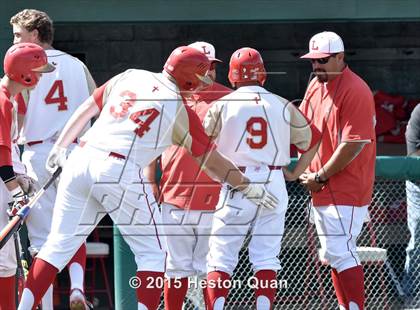 Thumbnail 2 in Ayala vs. Orange Lutheran (Anderson Bat National Classic) photogallery.