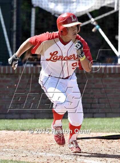 Thumbnail 3 in Ayala vs. Orange Lutheran (Anderson Bat National Classic) photogallery.
