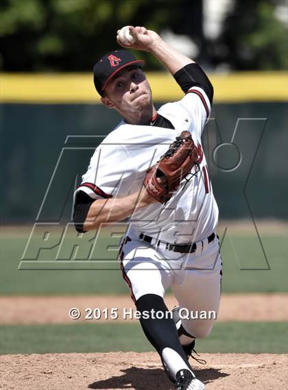Thumbnail 3 in Ayala vs. Orange Lutheran (Anderson Bat National Classic) photogallery.