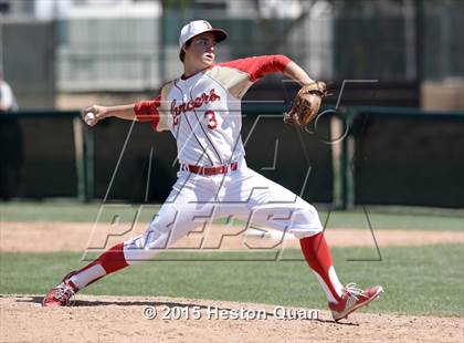 Thumbnail 2 in Ayala vs. Orange Lutheran (Anderson Bat National Classic) photogallery.