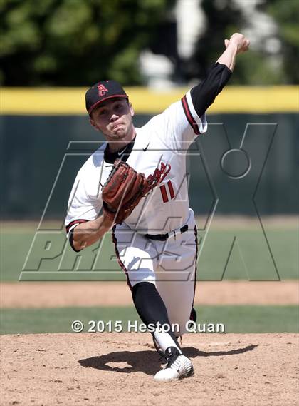 Thumbnail 1 in Ayala vs. Orange Lutheran (Anderson Bat National Classic) photogallery.