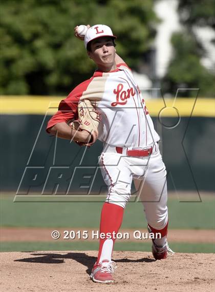 Thumbnail 1 in Ayala vs. Orange Lutheran (Anderson Bat National Classic) photogallery.