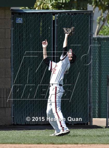 Thumbnail 1 in Ayala vs. Orange Lutheran (Anderson Bat National Classic) photogallery.