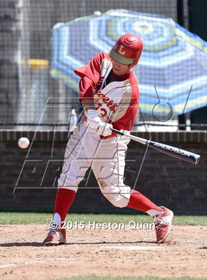 Thumbnail 2 in Ayala vs. Orange Lutheran (Anderson Bat National Classic) photogallery.