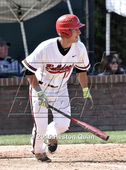 Thumbnail 3 in Ayala vs. Orange Lutheran (Anderson Bat National Classic) photogallery.