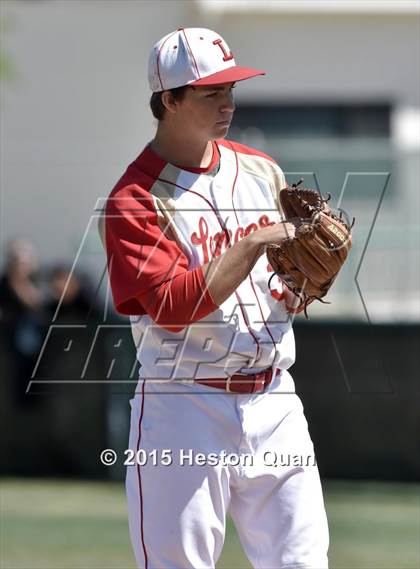 Thumbnail 1 in Ayala vs. Orange Lutheran (Anderson Bat National Classic) photogallery.