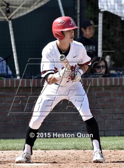 Thumbnail 2 in Ayala vs. Orange Lutheran (Anderson Bat National Classic) photogallery.