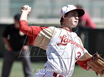 Thumbnail 1 in Ayala vs. Orange Lutheran (Anderson Bat National Classic) photogallery.