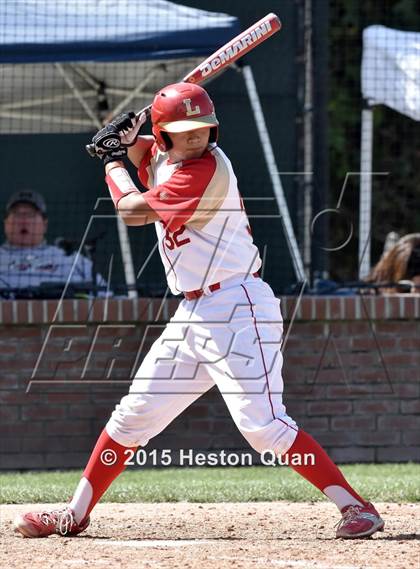 Thumbnail 1 in Ayala vs. Orange Lutheran (Anderson Bat National Classic) photogallery.